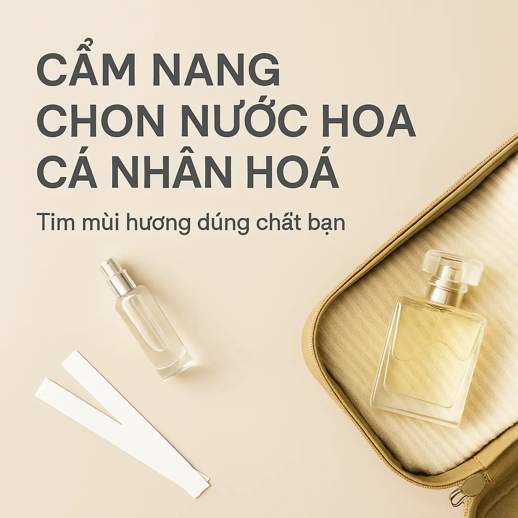 Cẩm nang chọn nước hoa cá nhân hoá